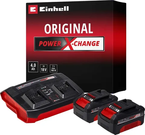 Einhell Power X-Change Starter Kit 2x 4,0 Ah