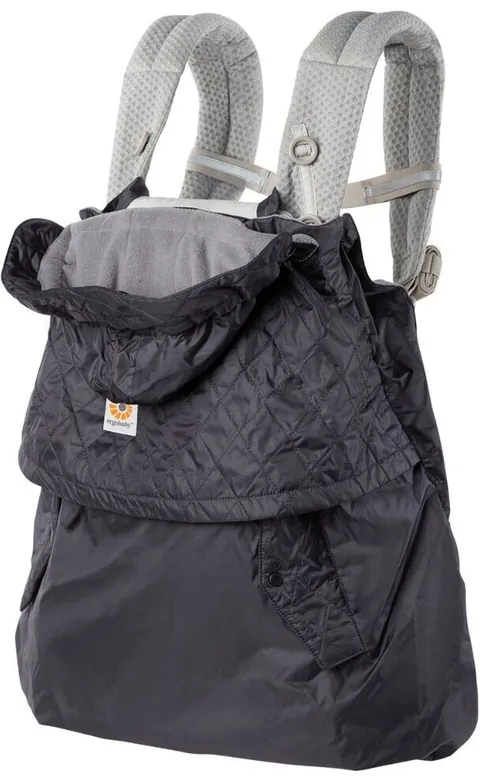ergobaby Babytrage Winterschutz charcoal