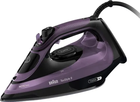 Braun TexStyle 9 SI 9661 VI Dampfbügeleisen violett