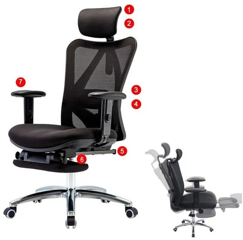 SIHOO Ergonomischer Bürostuhl M18