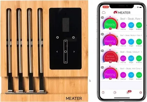 Meater Block (4 x Fühler mit Ladestation)