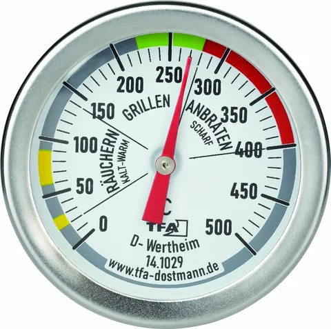 TFA Dostmann BBQ Grill Smoker Thermometer (14.1029)