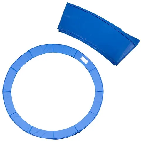 HomCom Randabdeckung 366 cm blau