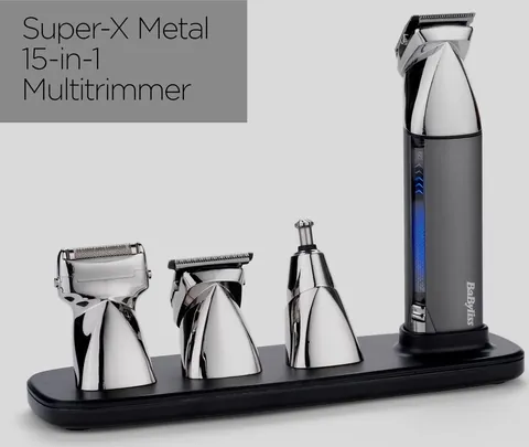 BaByliss Super-X Metal 15-in-1 Multi Trimmer (MT996E)