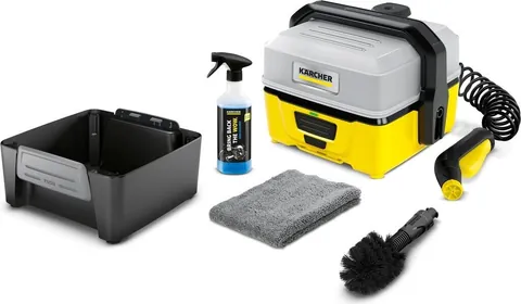Kärcher Mobile Outdoor CleanerOC 3 Bike Box Niederdruckreiniger gelb/schwarz