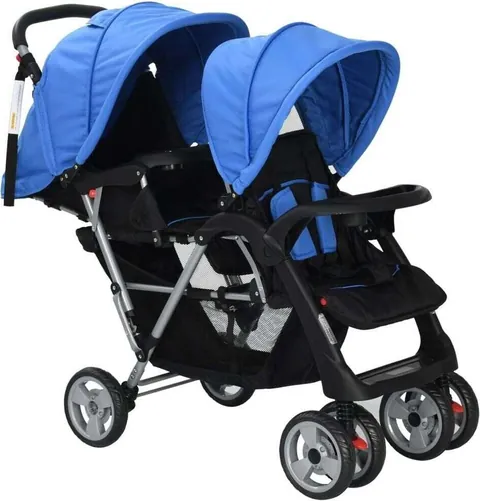 vidaXL Tandem trolley