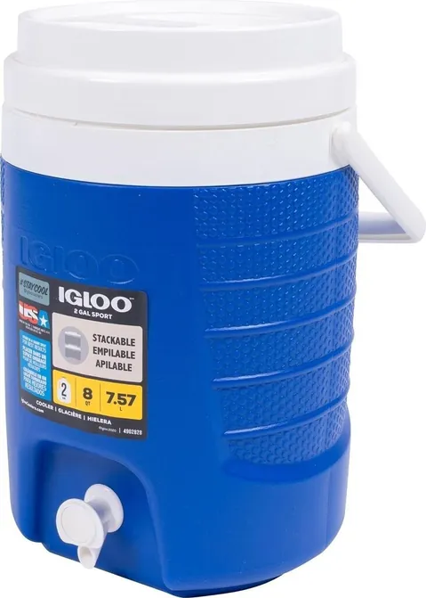 Igloo Sport 2 Gallon Majestic Blau/Weiß