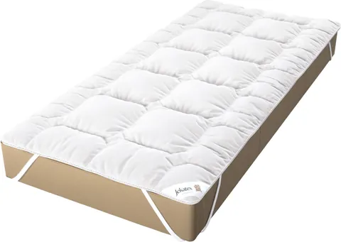 Jekatex Soft Touch Duo-Bed Topper Hohlfaser, 90x190cm, weiß