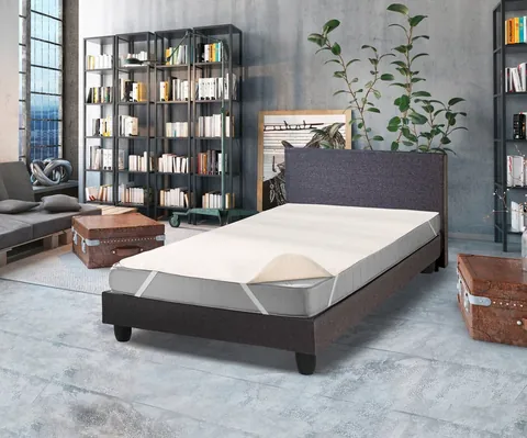 Setex Molton Matratzenauflage 140x200cm, 100% Baumwolle, Allergiker geeignet (1607 140200 001 001)