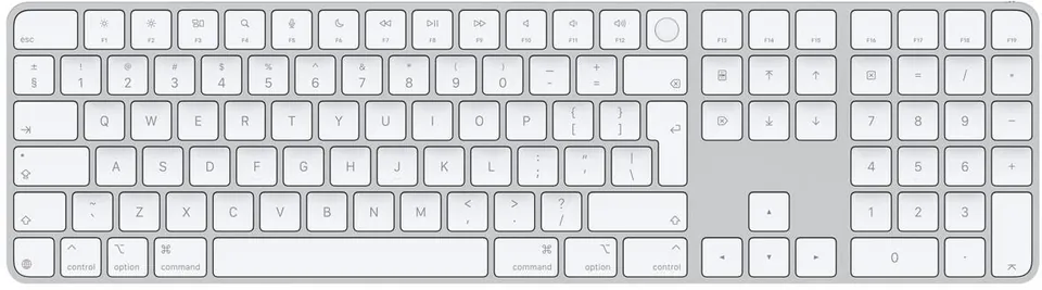 Apple Magic Keyboard mit Touch ID und Ziffernblock (2024)
