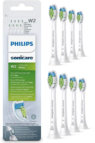 Philips Sonicare W2 Optimal White Standard HX6068/12 (8 Stk.)