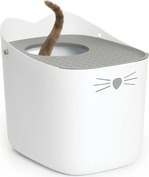 Catit Pixi Katzentoilette grau