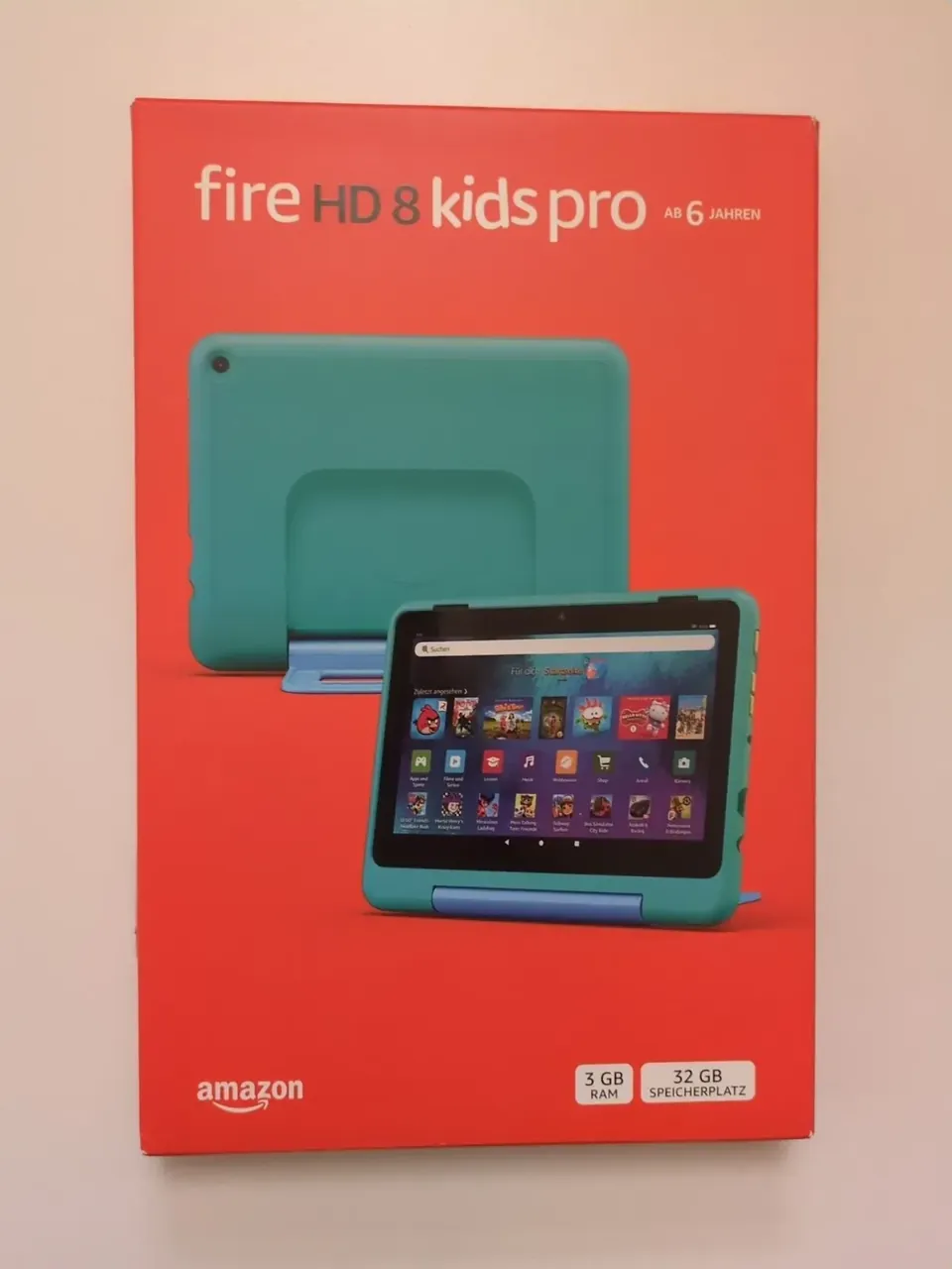 Amazon Fire HD 8 Kids Pro blaugrün (2024)