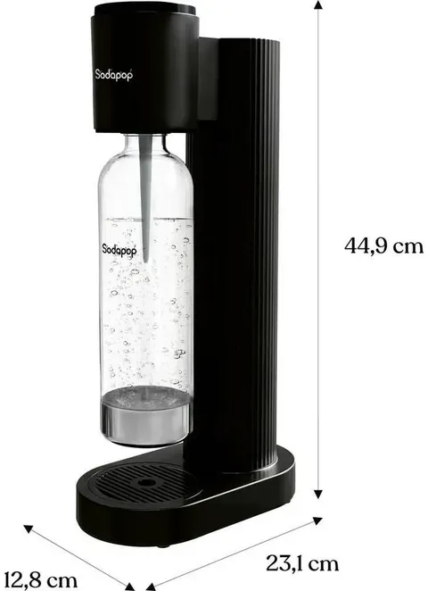Sodapop Cooper Pro Schwarz + PET-Flasche