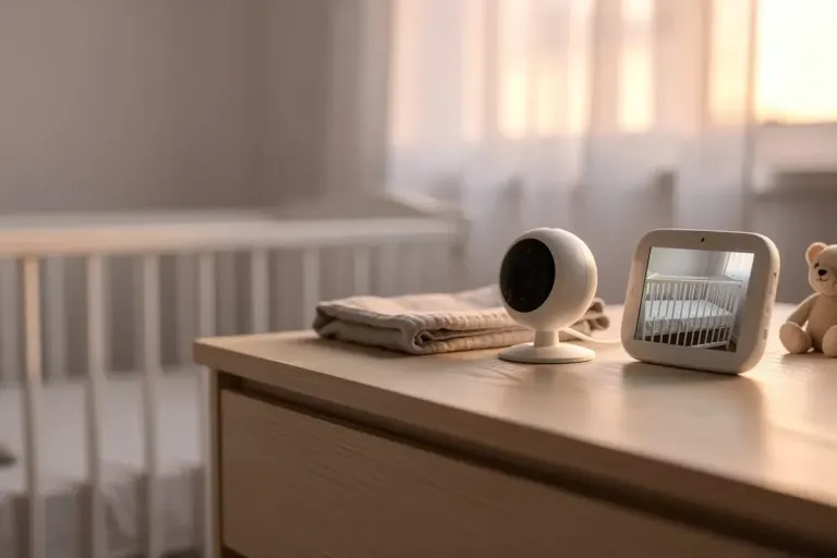 Symbolbild Babyphone mit Kamera